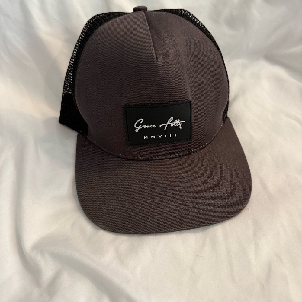 NWOT Grace Folly Trucker Snapback Mesh Cap